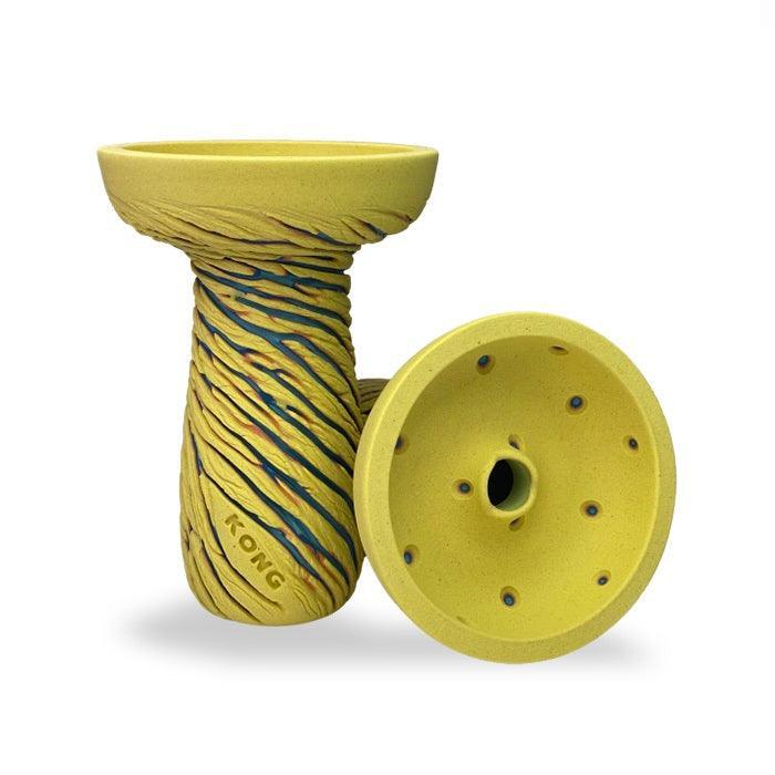 Kong Hookah Bowl - Lava Phunnel Yellow - shishagear - UK Shisha Hookah Black Friday