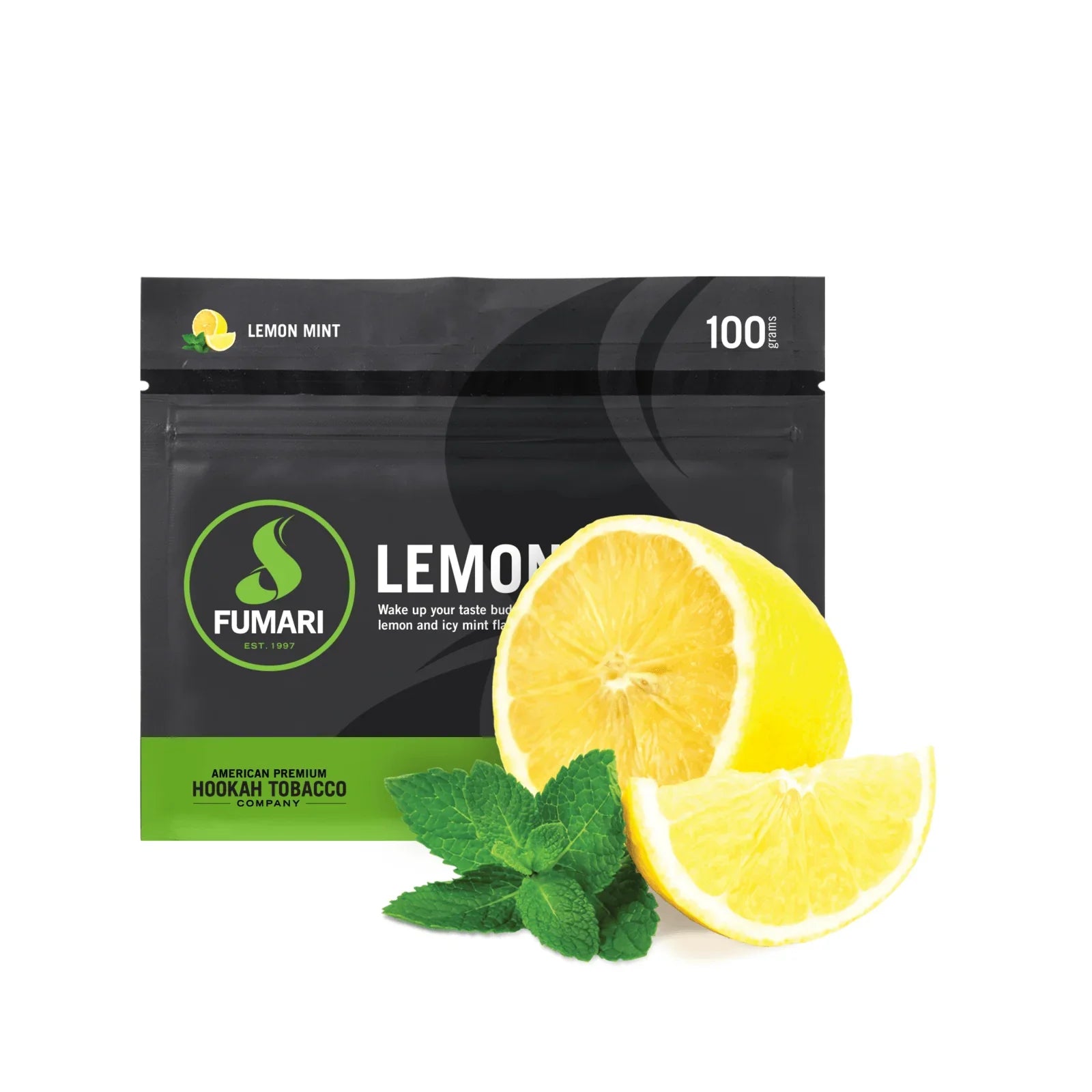 Fumari Lemon Mint Shisha Flavour - shishagear - UK Shisha Hookah Black Friday
