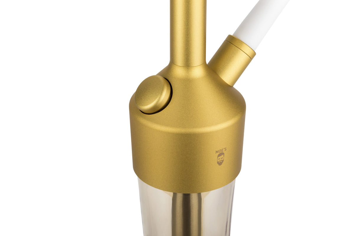 Moe’s Shisha ONES S Aluminium Gold Matt / Gold Matt - shishagear - UK