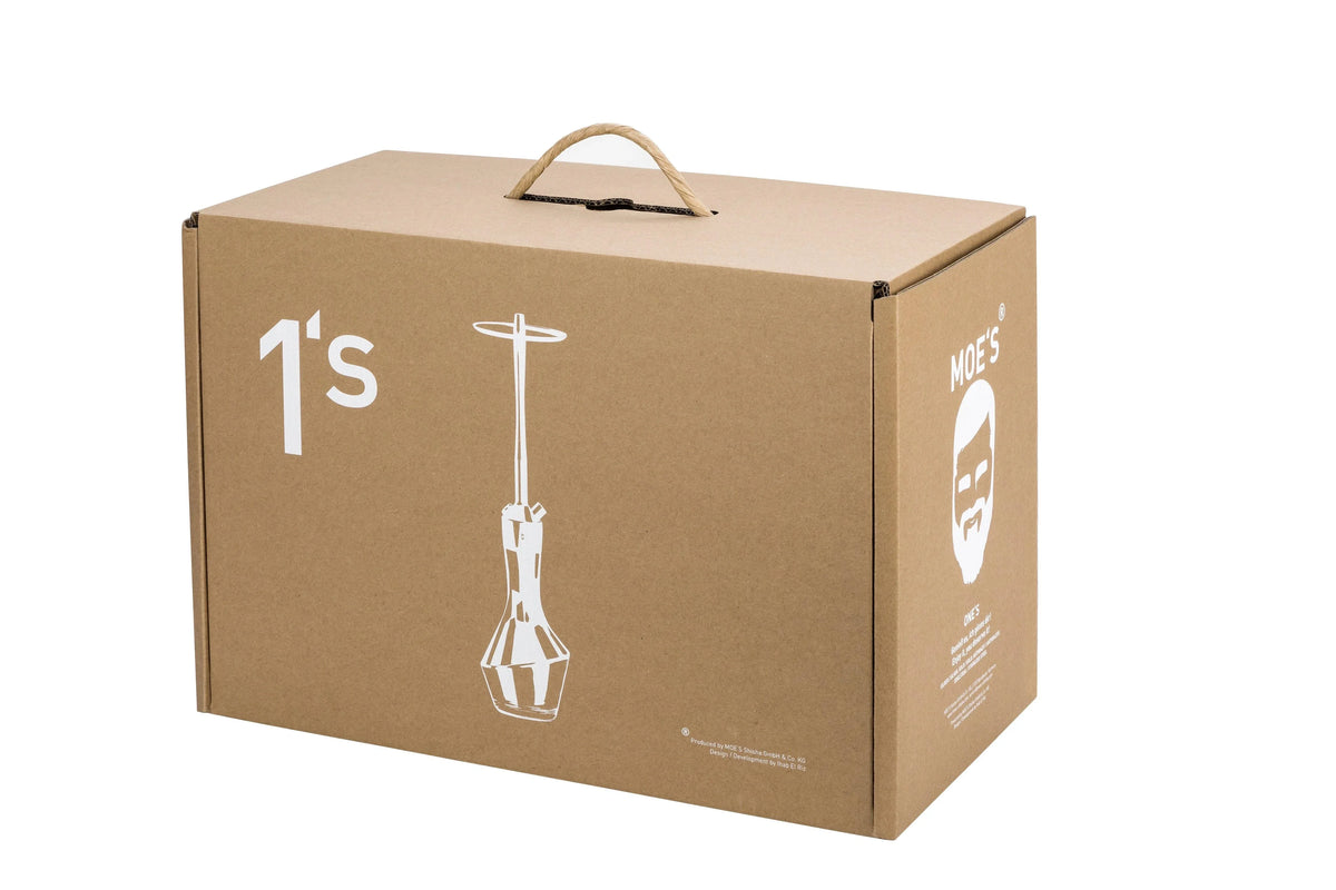 Moe’s Shisha ONES S Aluminium Gold Matt / Gold Matt - shishagear - UK