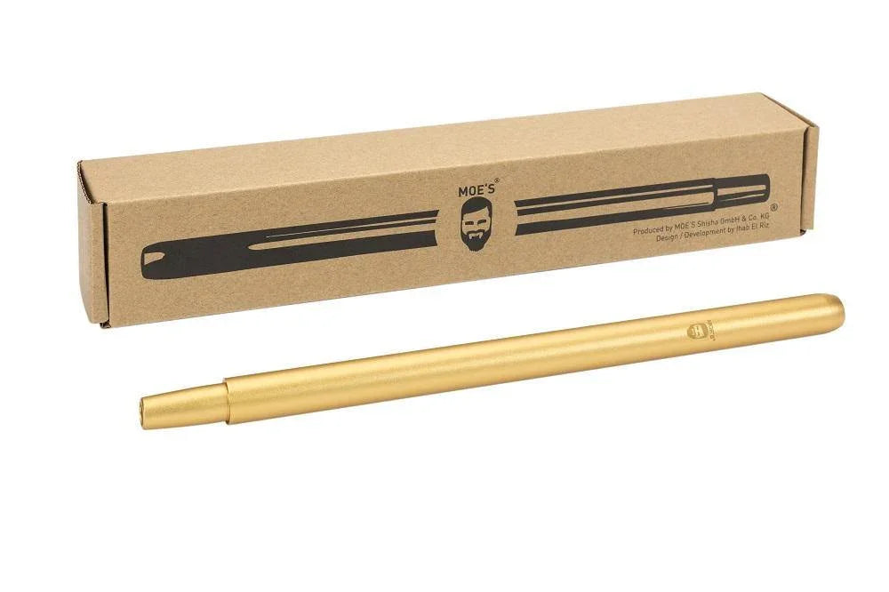 MOE'S WANTED Gold Matt Mouthpiece - shishagear - UK