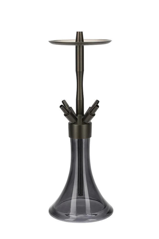 MOE'S WANTED M1 Aluminium Anthracite Matt Hookah Set - shishagear - UK