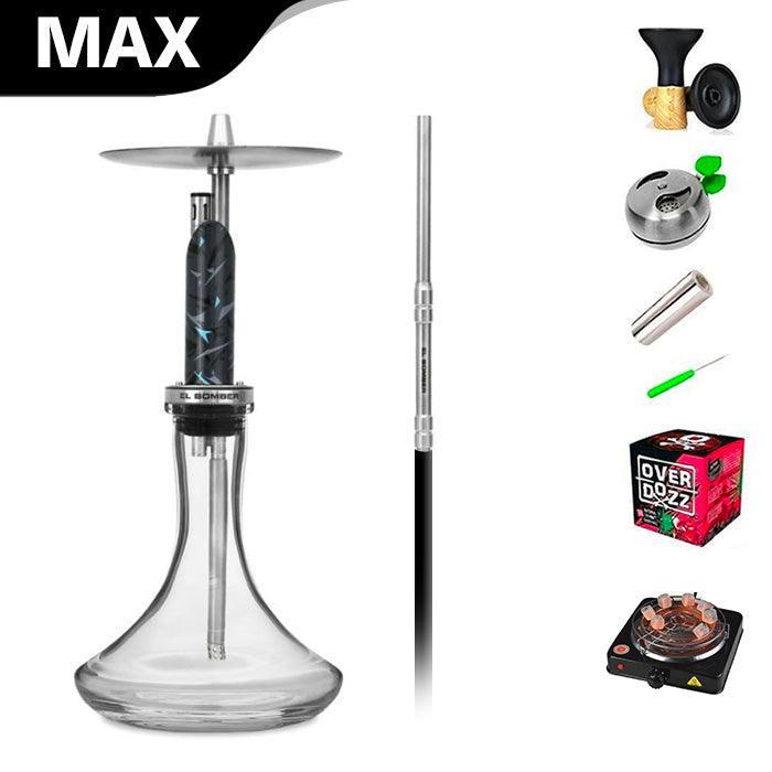 El Bomber Shisha With Base - Machine - shishagear - UK Shisha Hookah Black Friday