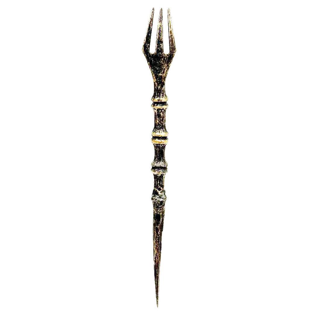 Moon Poker & Fork Bones (16.5cm) - shishagear - UK Shisha Hookah Black Friday