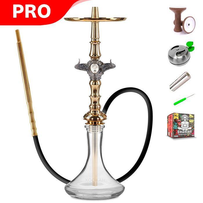 Maklaud Hookah X Helios Ishet Z - Gold - shishagear - UK Shisha Hookah Black Friday