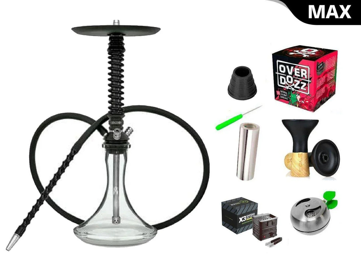 Mamay Customs Coilover Mini Black Shisha - shishagear - UK