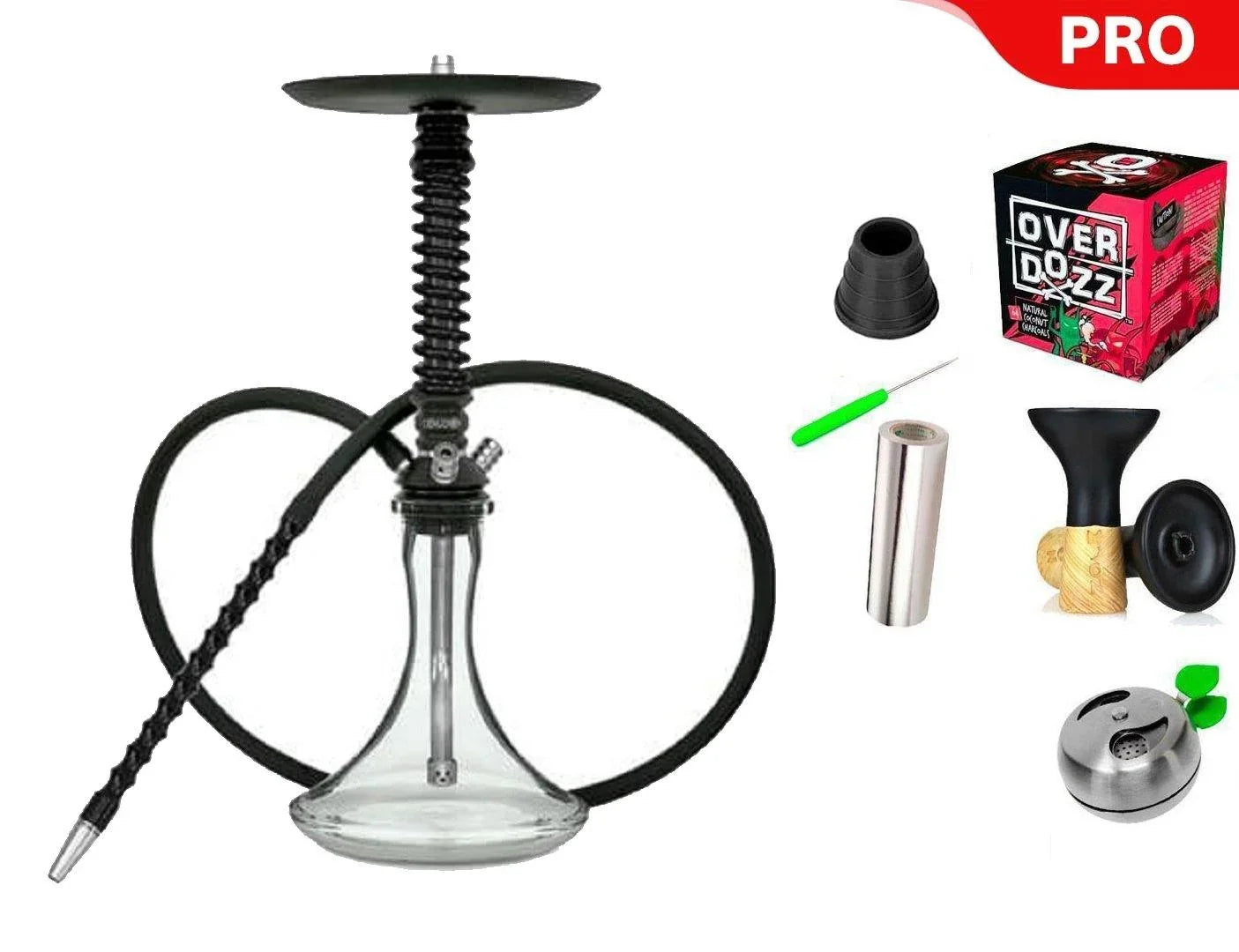 Mamay Customs Coilover Mini Black Shisha - shishagear - UK