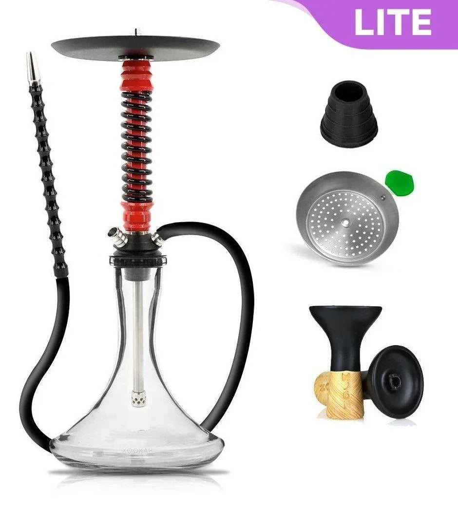 Mamay Customs Coilover Mini Red Black Shisha - shishagear - UK
