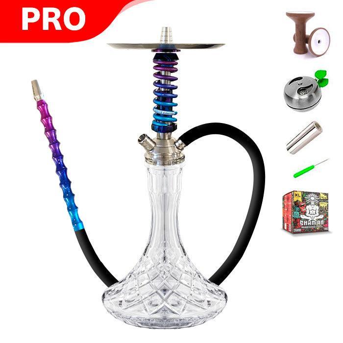 Mamay Customs X Long Micro Masterpiece - Steel Venom Space - shishagear - UK Shisha Hookah Black Friday