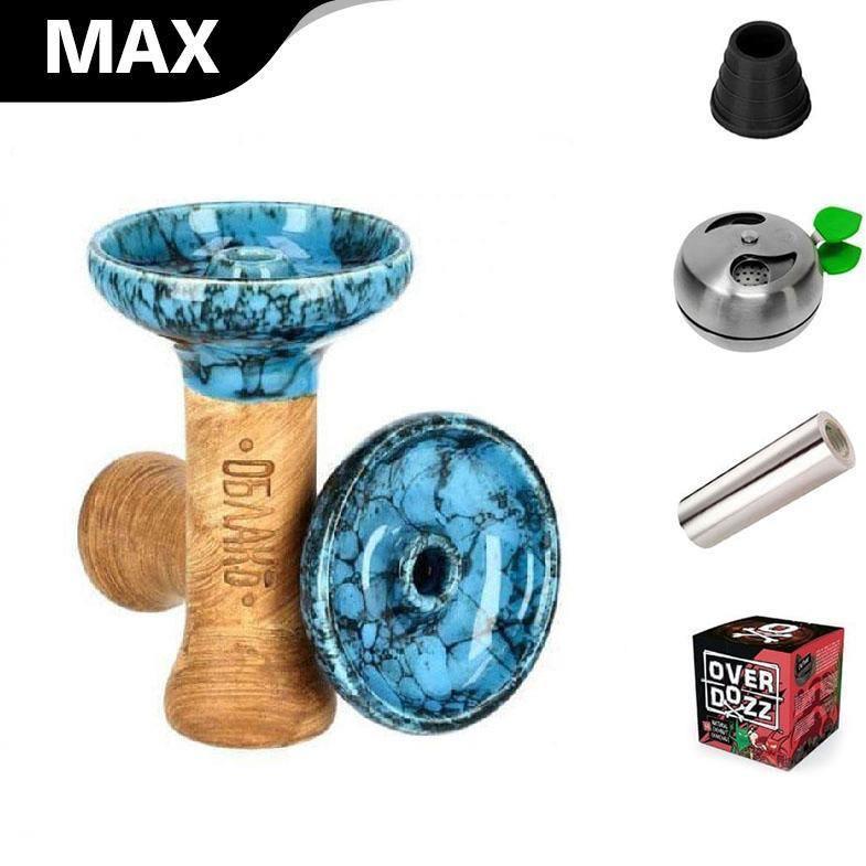 Oblako Phunnel L Bowl - Marble Blue (64) - shishagear - UK