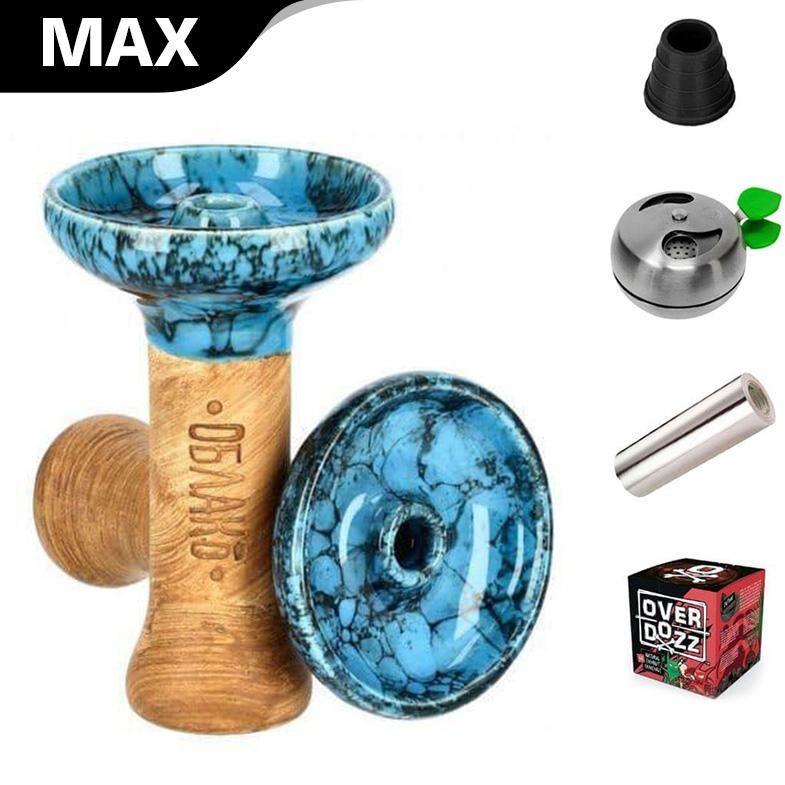 Oblako Phunnel M Bowl - Marble Blue (64) - shishagear - UK