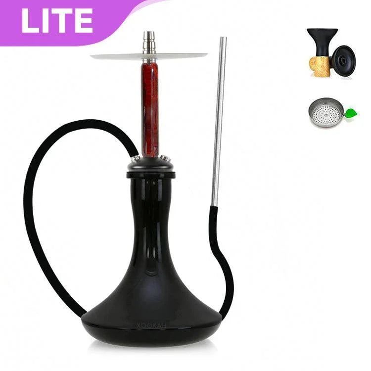 Marowood Stick Hookah With Base Set - Red Resin - shishagear - UK Shisha Hookah Black Friday