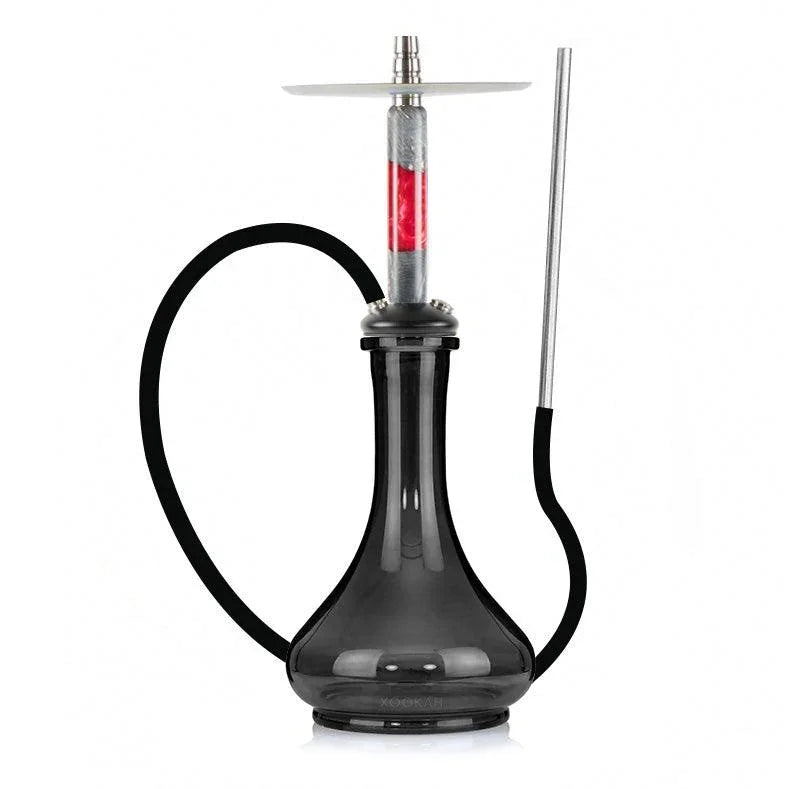 Marowood Stick Hookah With Base Set - Red Resin Stabwood - shishagear - UK Shisha Hookah Black Friday