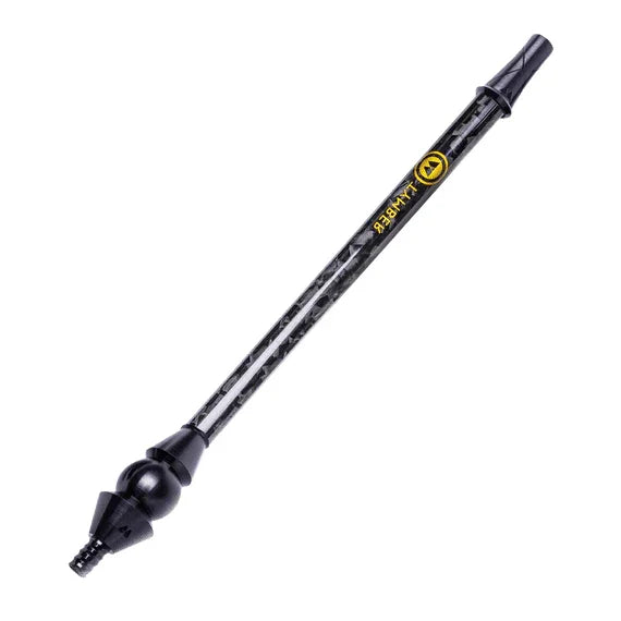 Mason Shishaware Tymber War Black with Forged Carbon Weave Tube Set - shishagear - UK Shisha Hookah