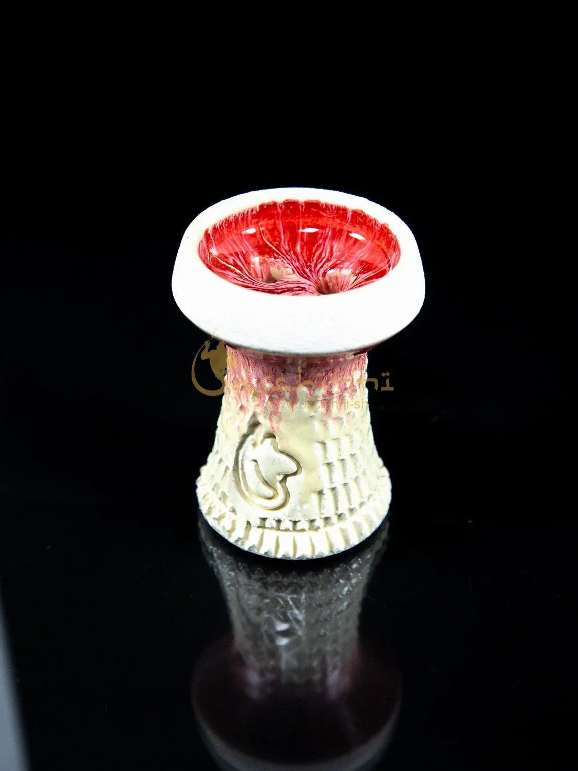 Dschinni Firebrick Nero Red Bowl (not compatible with Seflex) - shishagear - UK Shisha Hookah Black Friday