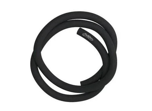 MattPear Soft Touch Silicone Hose - Black - shishagear - UK
