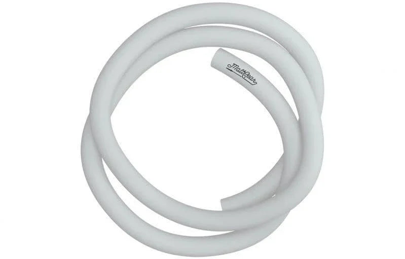 MattPear Soft Touch Silicone Hose - White - shishagear - UK Shisha Hookah Black Friday