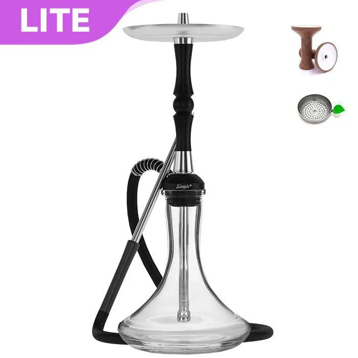 MattPear Simple S Pro Ball Hookah - Black - shishagear - UK Shisha Hookah Black Friday