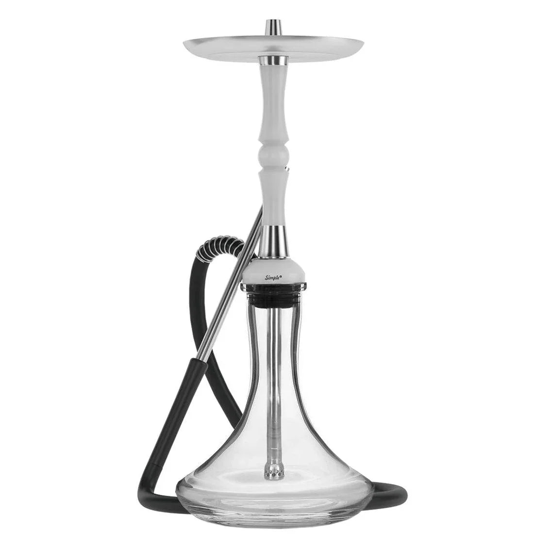 MattPear Simple S Pro Ball Hookah - White - shishagear - UK Shisha Hookah Black Friday