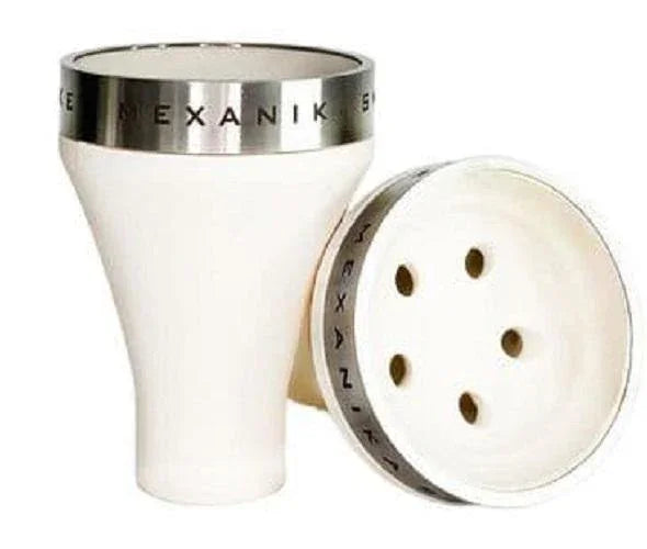 Mexanika Smoke MS Killer Bowl - White - shishagear - UK