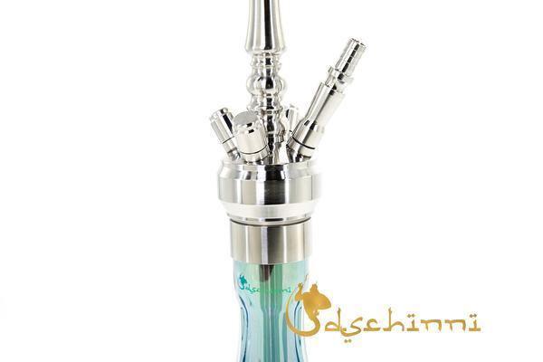 Dschinni Mio Chrome Hookah - shishagear - UK Shisha Hookah Black Friday