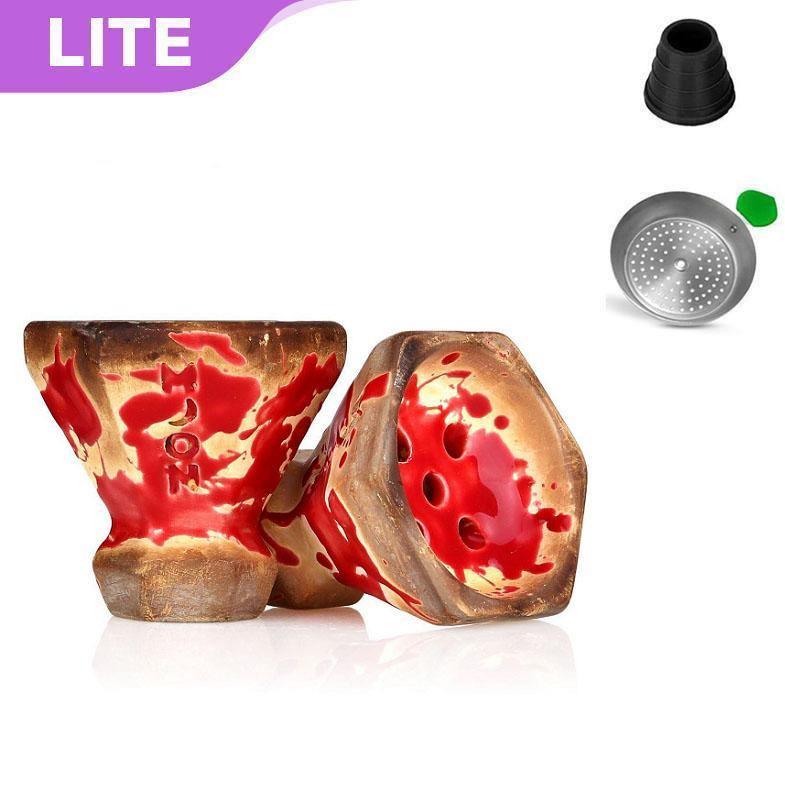 Moon Grand Cap Bowl - Red - shishagear - UK