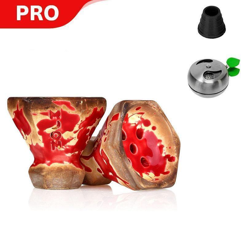 Moon Grand Cap Bowl - Red - shishagear - UK
