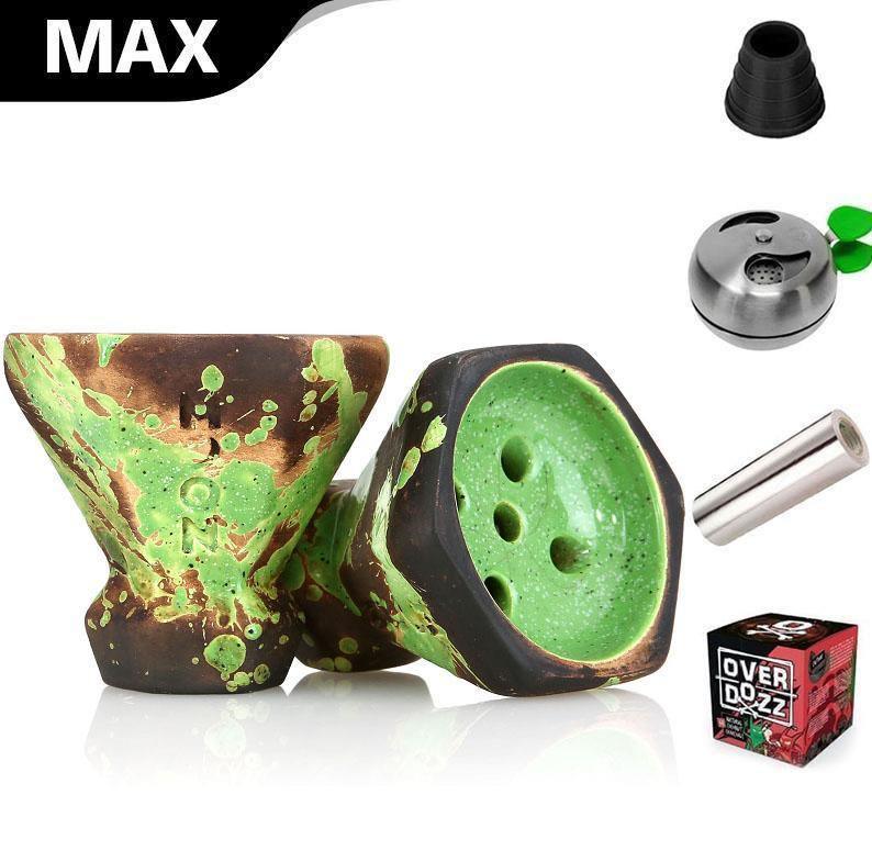 Moon Grand Cap Bowl - Kiwi - shishagear - UK