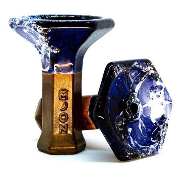 Moon Grand Phunnel V2 Bowl - Venom Blue - shishagear - UK Shisha Hookah Black Friday