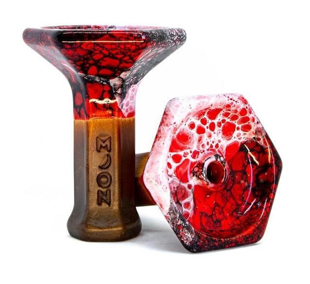 Moon Grand Phunnel V2 Bowl - Venom Red - shishagear - UK Shisha Hookah Black Friday