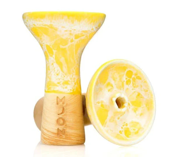 Moon Phunnel Bowl - Marble Yellow