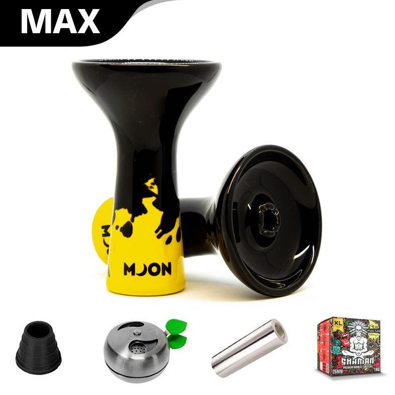 Moon Phunnel Bowl 2.0 - Yellow - shishagear - UK Shisha Hookah Black Friday