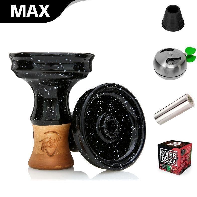 Moon Tresha Kitti Phunnel Bowl - Black Space - shishagear - UK