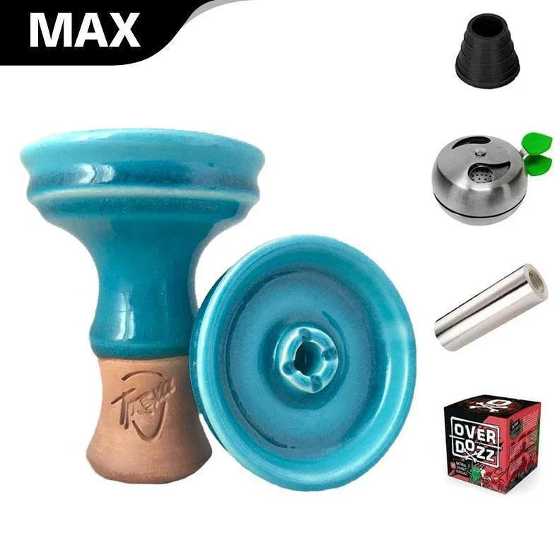 Moon Tresha Kitti Phunnel Bowl - Turqouise - shishagear - UK