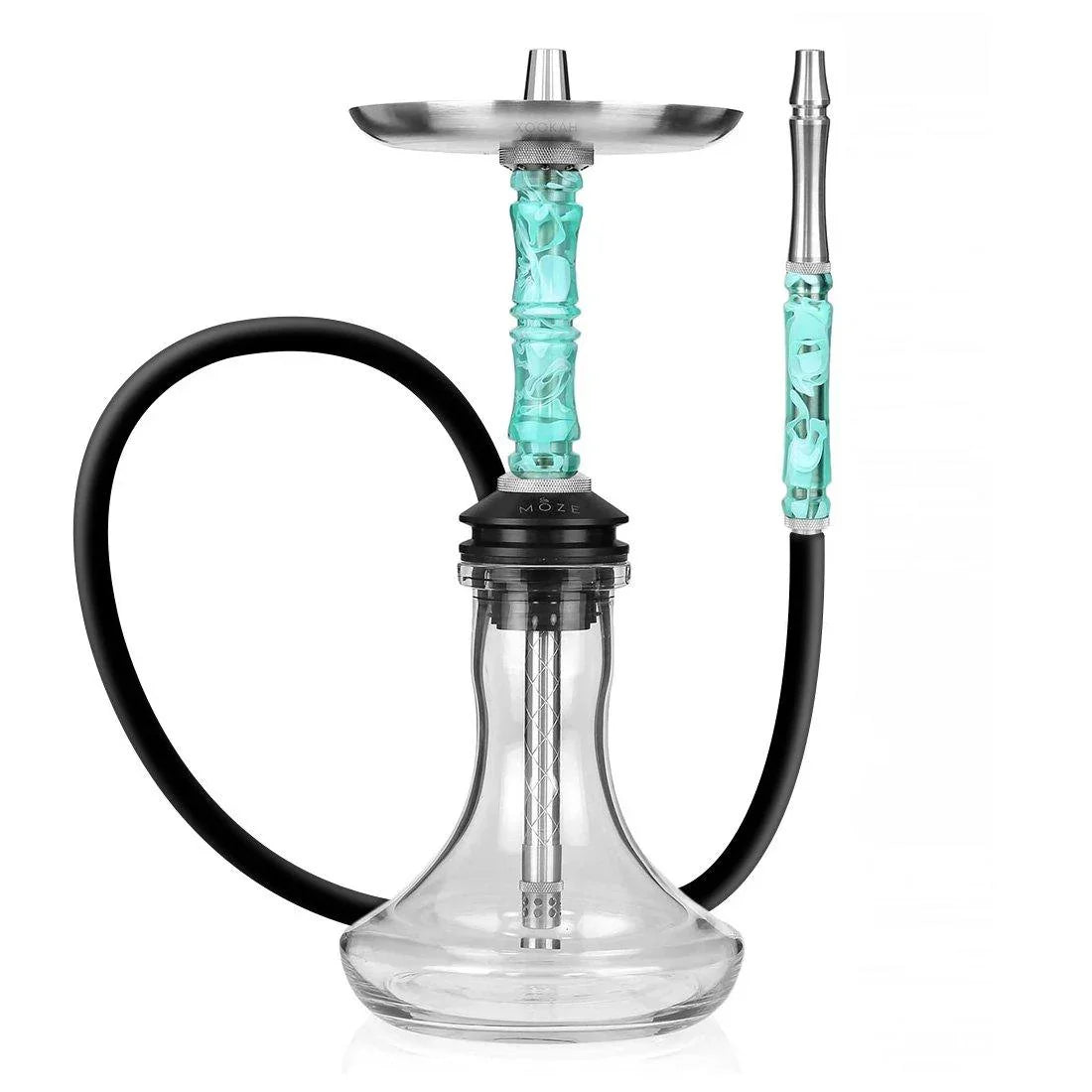 Moze Breeze Two Hookah - Wavy Mint - shishagear - UK Shisha Hookah Black Friday