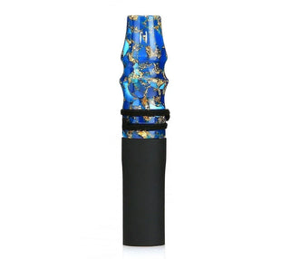 Moze Gold Line Mouth Tip - Blue