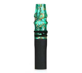 Moze Gold Line Mouth Tip - Green