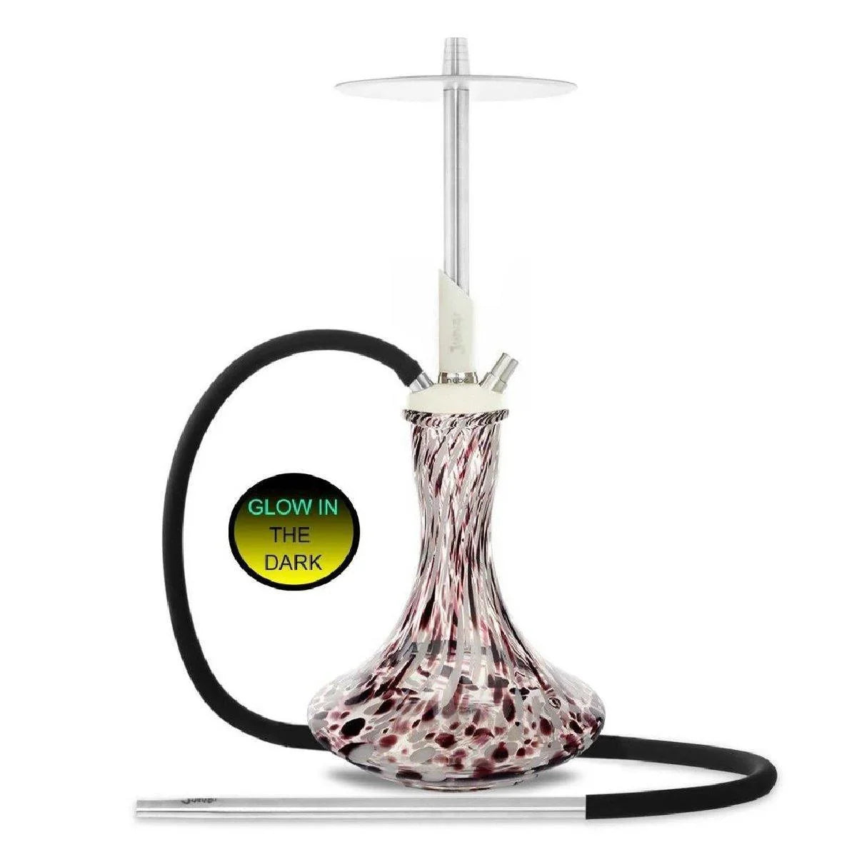 Nube Unique Junior Hookah Set - White (Glow in Dark) - shishagear - UK