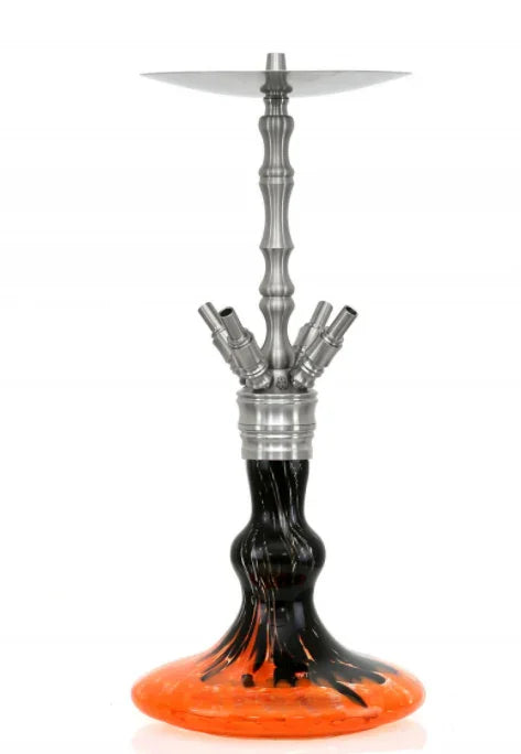 Octopuz Nautilus Hookah - Orange Black - shishagear - UK