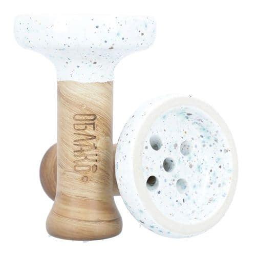 Oblako Black Killer Glazed Bowl - Dots (44) - shishagear - UK Shisha Hookah Black Friday