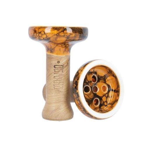 Oblako Black Killer Glazed Bowl - shishagear - UK Shisha Hookah Black Friday