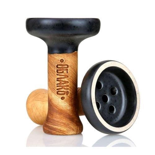 Oblako Black Killer Glazed Bowl - Matt Black (14) - shishagear - UK Shisha Hookah Black Friday