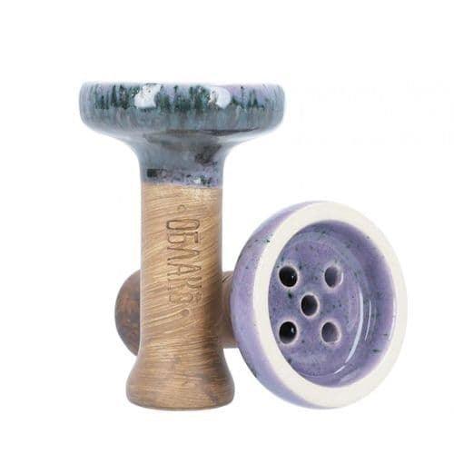 Oblako Black Killer Glazed Bowl - shishagear - UK Shisha Hookah Black Friday