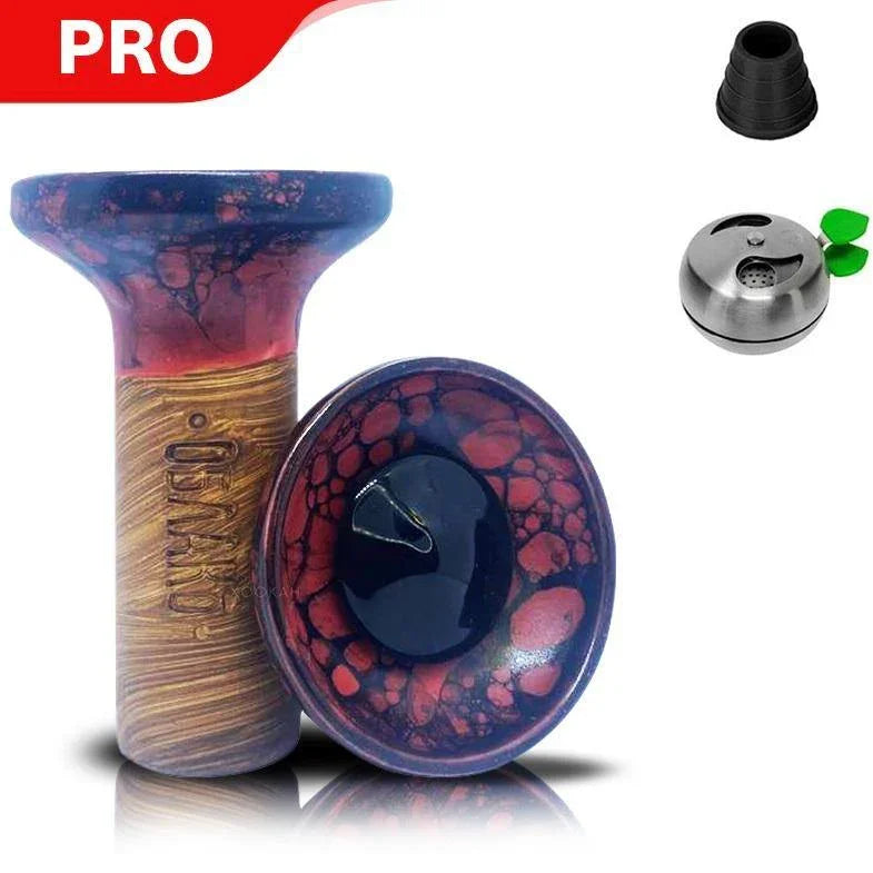 Oblako Flow Bowl - Marble Red - shishagear - UK
