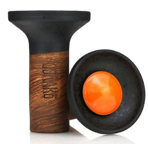 Oblako Flow Bowl - Orange On Black Matte (11) - shishagear - UK