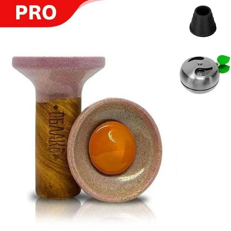 Oblako Flow Bowl - Orange On Quantrazit (4) - shishagear - UK