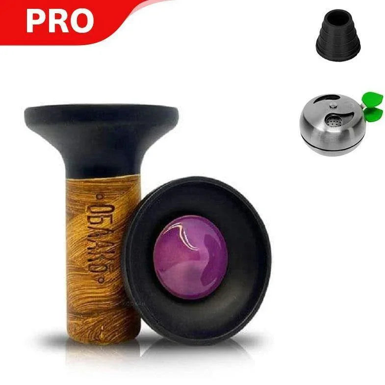 Oblako Flow Bowl - Purple On Matt Black (9) - shishagear - UK