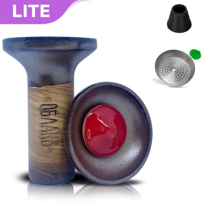 Oblako Flow Bowl - Red On Bronze - shishagear - UK