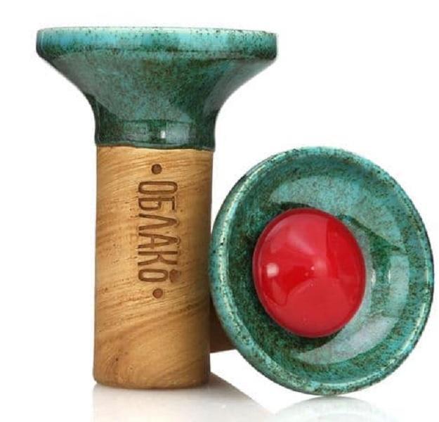 Oblako Flow Bowl - Red On Lagoon (13) - shishagear - UK