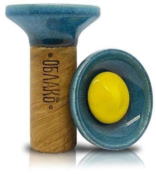 Oblako Flow Bowl - Yellow On Aque (6) - shishagear - UK
